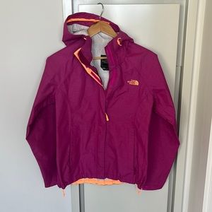 The North Face rain jacket SMALL